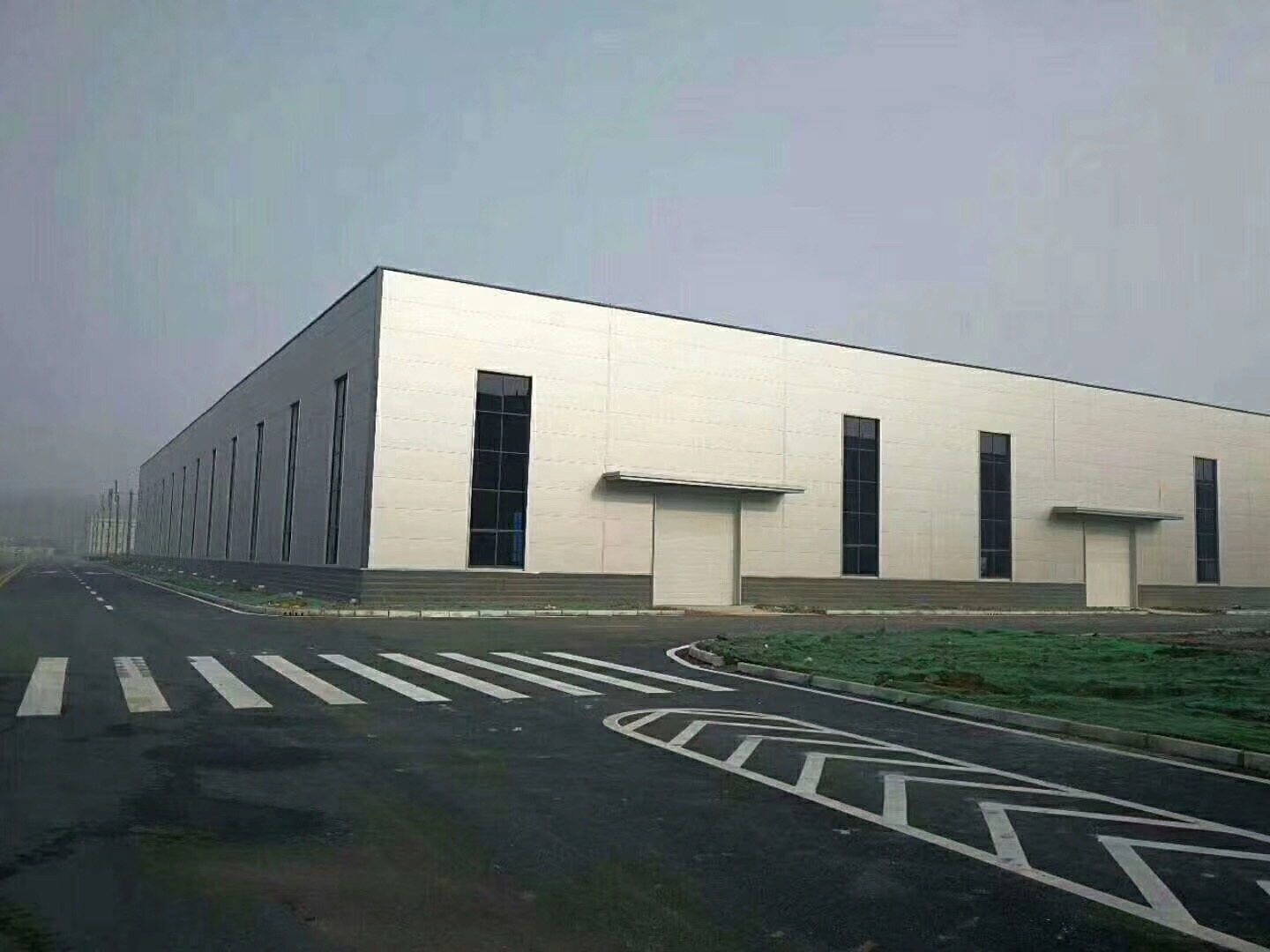 Beijing steel factory project, exterior view 2