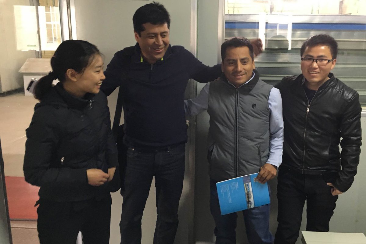 Client Visit from Peru