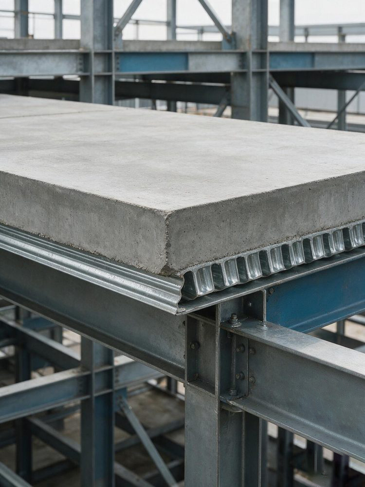 Floor Decking Composite Concrete Floor